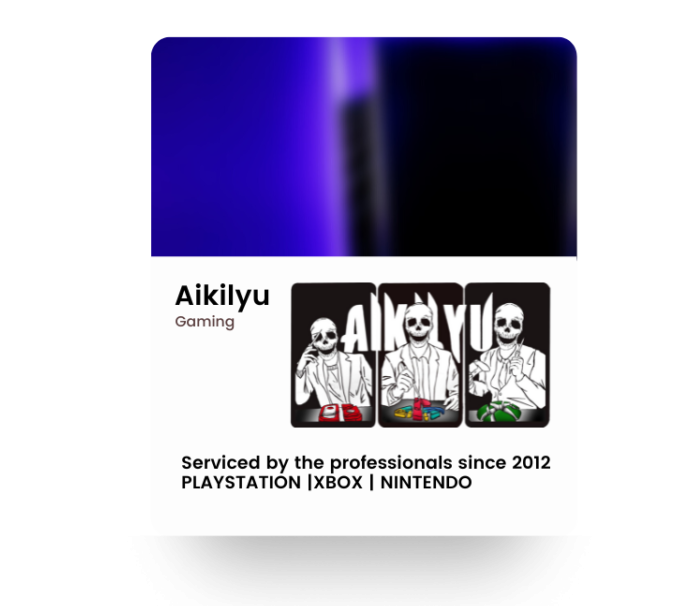 aikilyu gaming console service center bangi