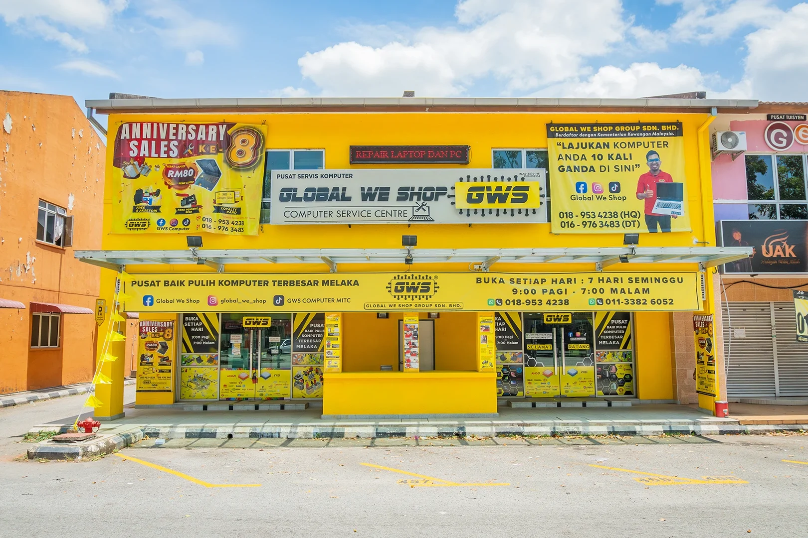 gws computer mitc 1 repair computer laptop melaka