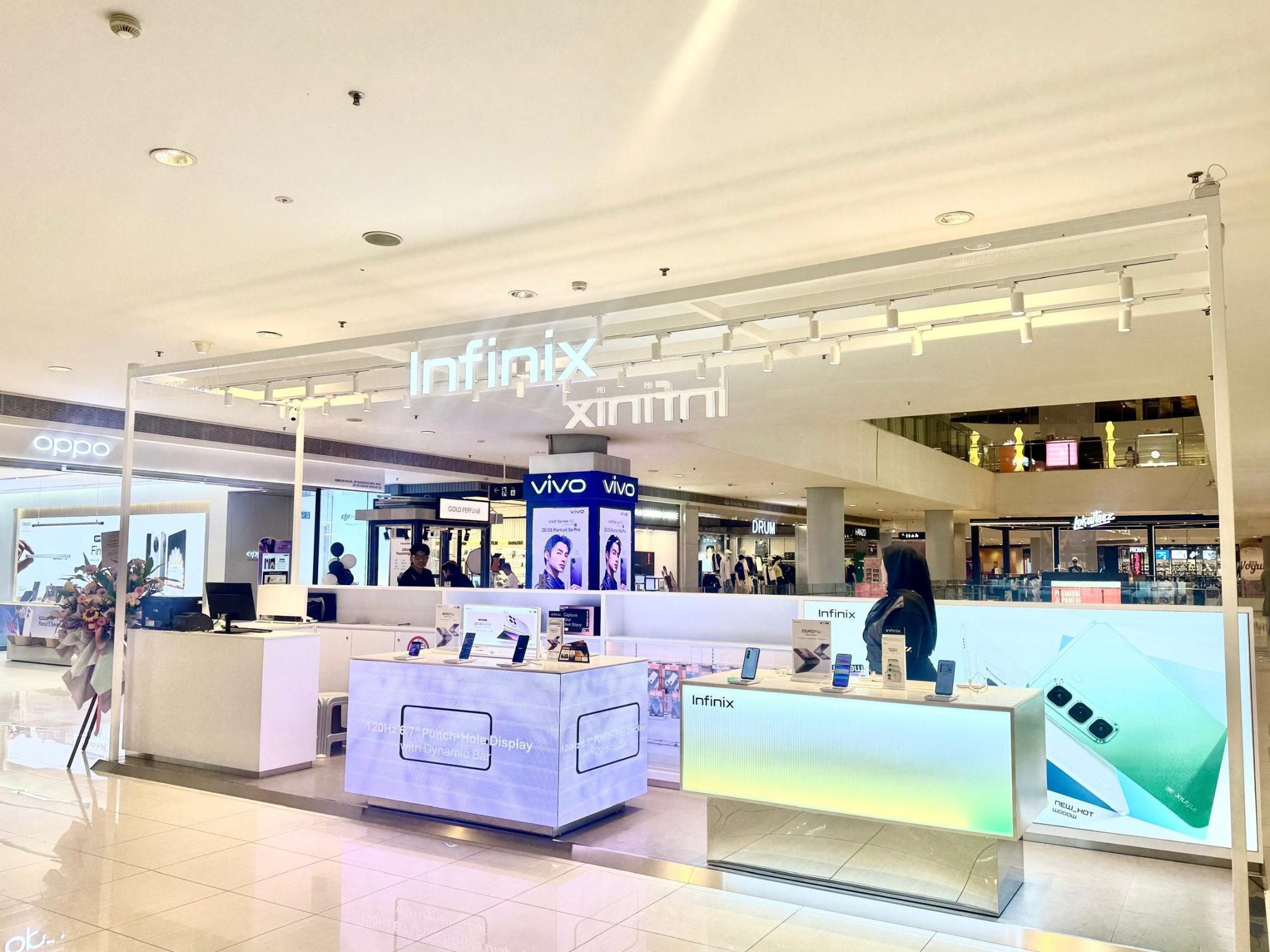 Inside Infinix Store Infinix Aman Central