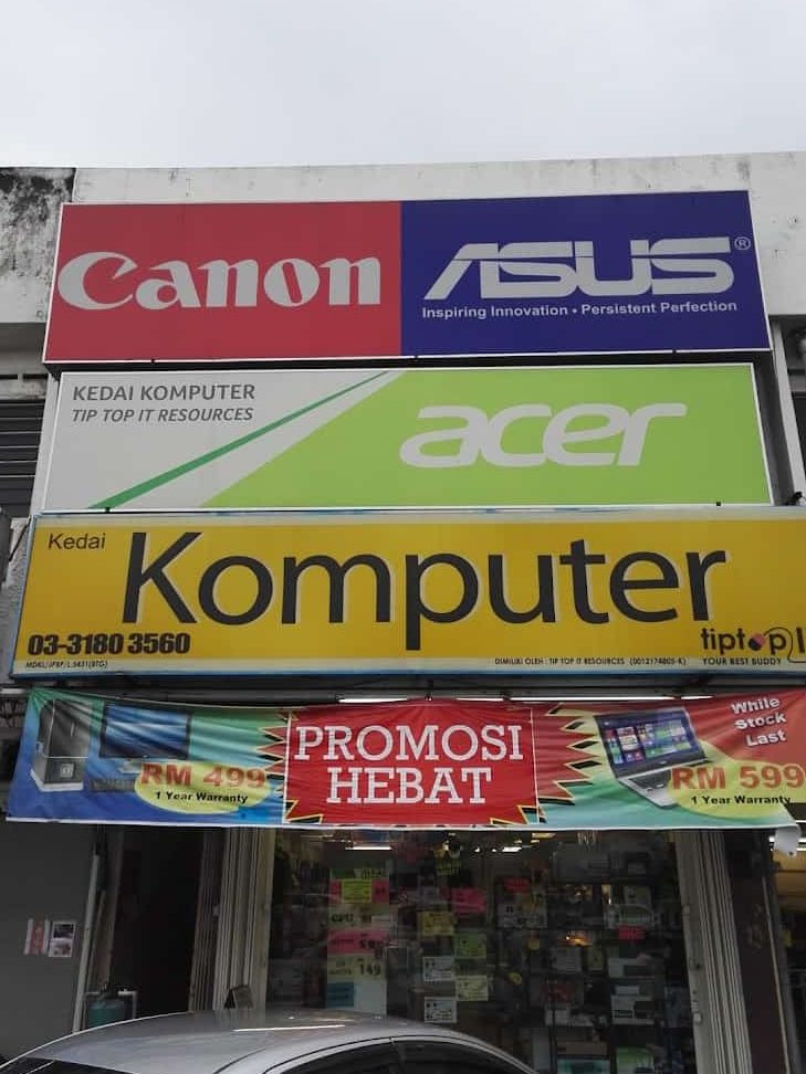 kedai telekomunikasi komputer tj