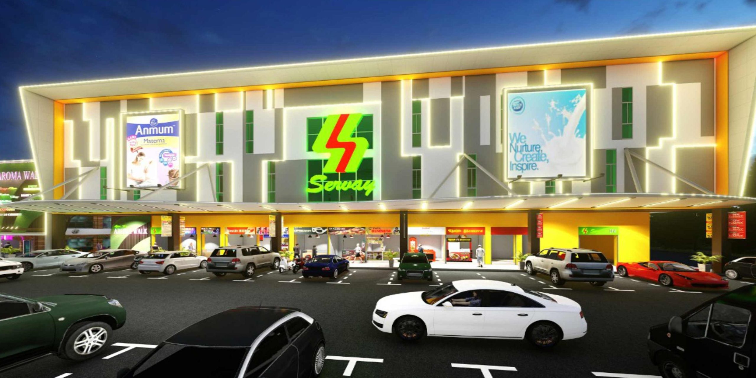 Servay Hypermarket Papar Square 1 servay hypermarket papar square scaled